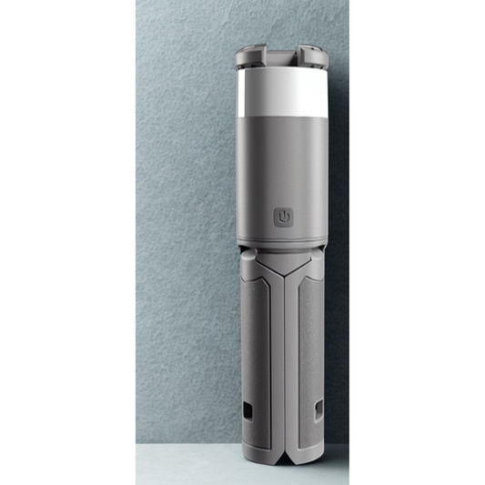 Feit Electric Portable LED Work Light with Tripod Stand, 1000 Lumens, Rechargeable Battery, USB Type-C Charging, Adjustable Spotlight Head, Collapsible to Handheld Lantern, WORK1000/TRIPOD/BAT